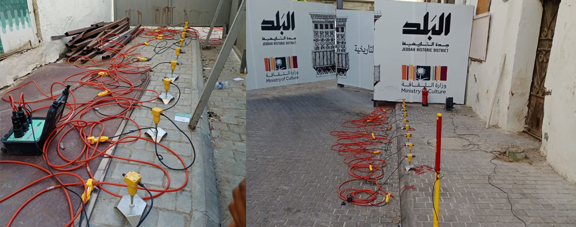 Geophysical Investigation and Condition assesment of Soil bedding Jeddah Historical Building -Al Balad Area