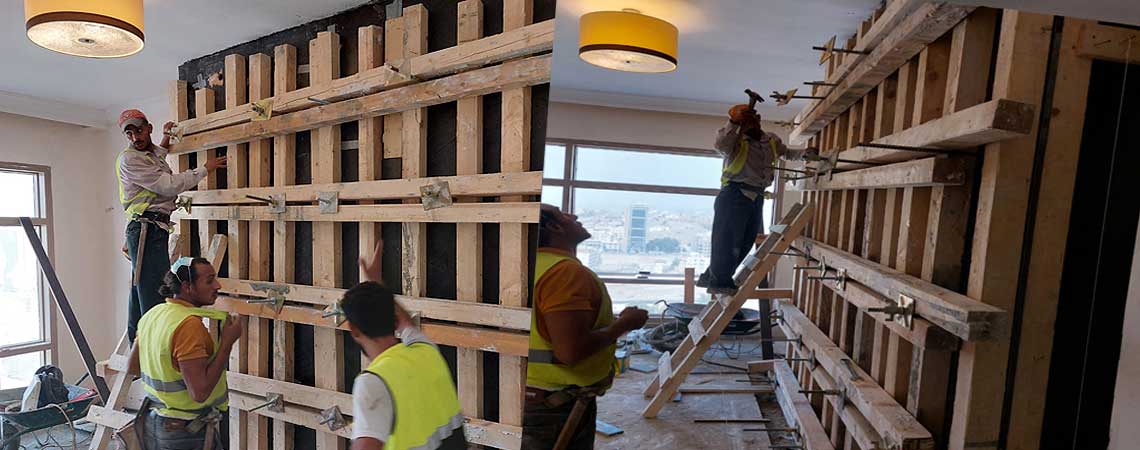 Strengthening Of Columns @ Al Keswah Towers Hotel in Makkah Central Area .